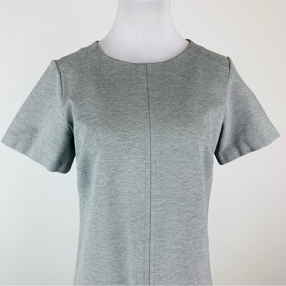 Banana Republic Gray Ponte Front Pocket Dress Medium - Picture 2 of 13